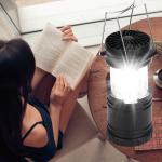 Ventilateur de camping portable avec led view 2