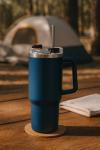 Tumbler de hidratación 40 oz de acero inoxidable con paja view 1