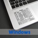Etiqueta teclado acceso directo sticker view 2