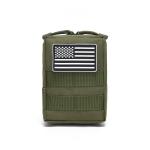 Bolsa impermeable mini molle con velcro tag view 5