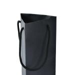Bolsa de vino triángulo tote view 2