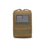 Bolsa impermeable mini molle con velcro tag view 3