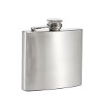Flasque en acier inoxydable de 6 oz view 2