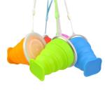 Tasse de voyage pliable en silicone view 2
