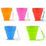 Tasse de voyage pliable en silicone view 1