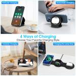 Cargador inalámbrico de viaje plegable 18w view 5