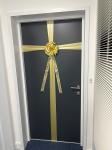 Porte en satin luxueux arc view 3