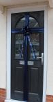 Porte en satin luxueux arc view 2