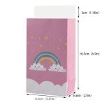 White Kraft Paper Gift Bag view 1