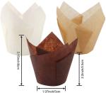 Tasse à pâtisserie tulip cupcake view 2